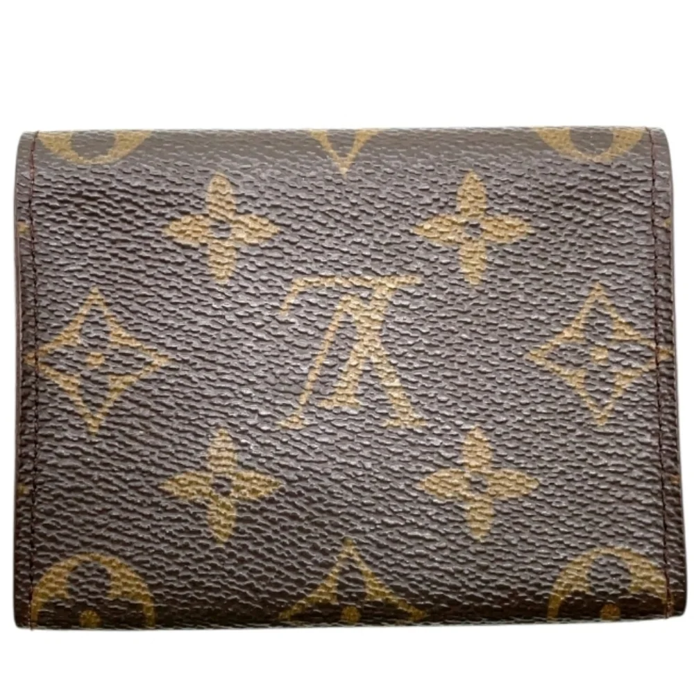 Louis Vuitton Brown Monogram Canvas Compact Wallet